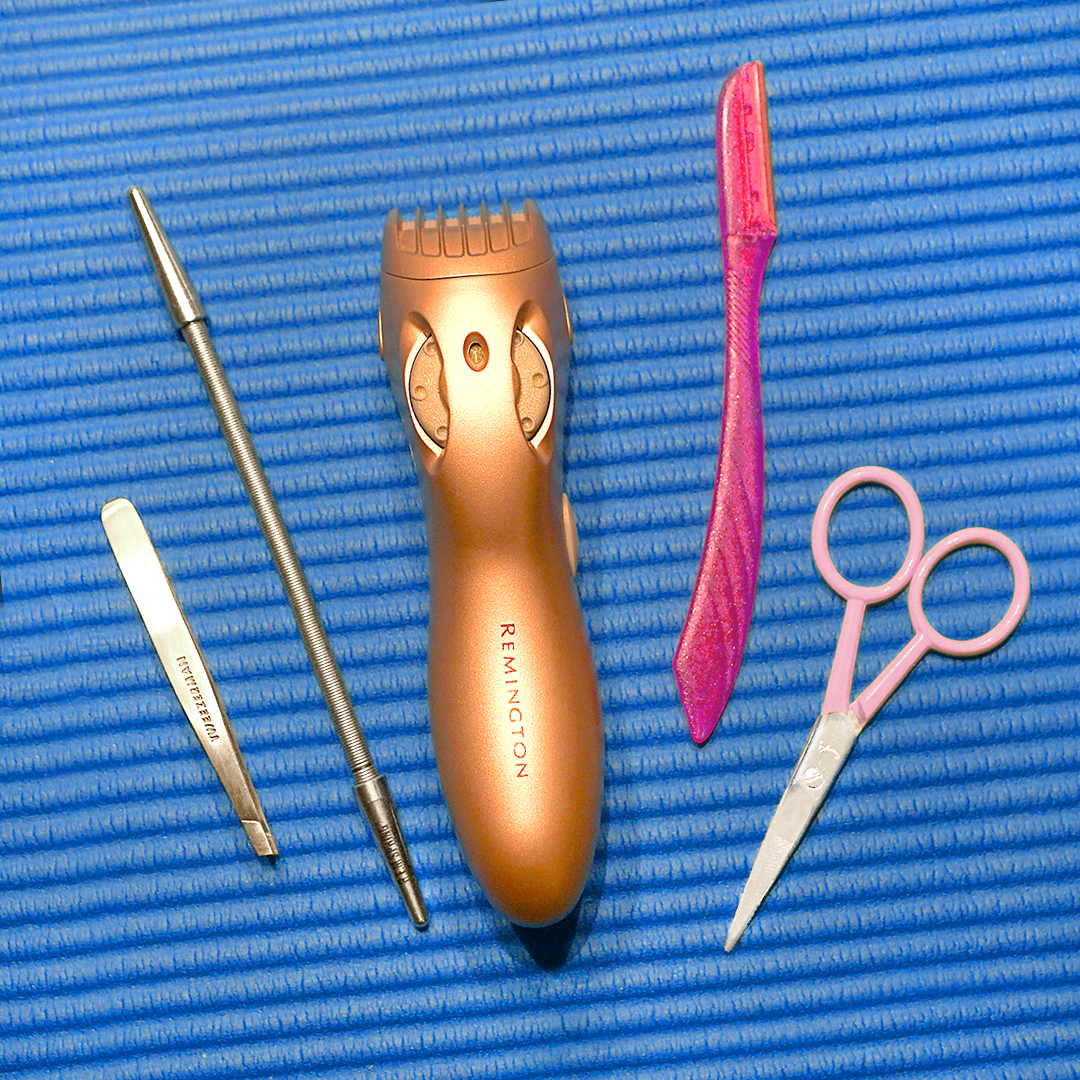 sample of hair removal tools