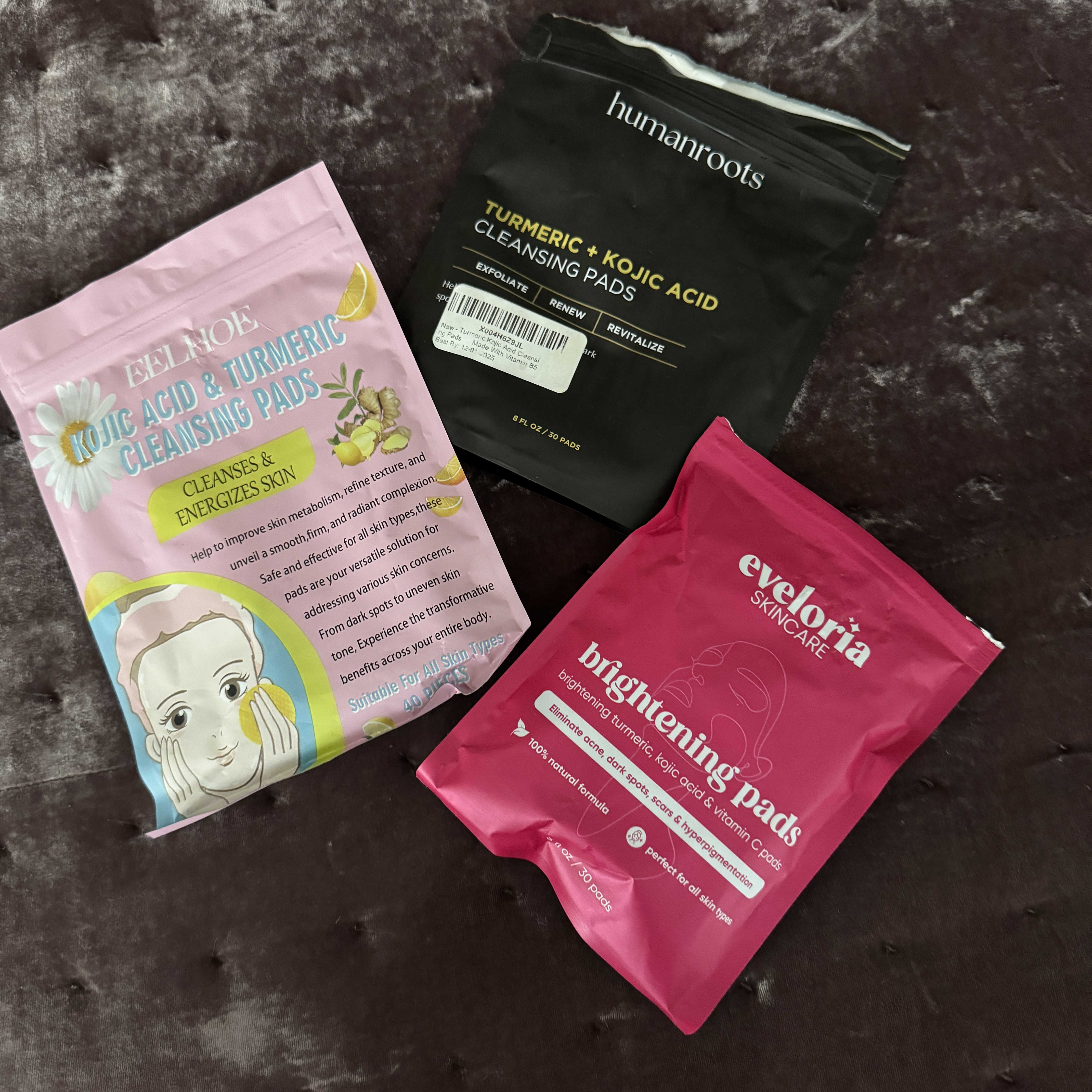 Turmeric and Kojic Acid Pads